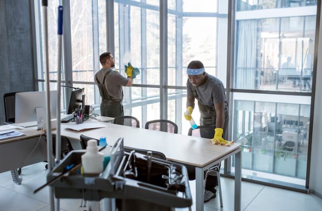 cleaning of office